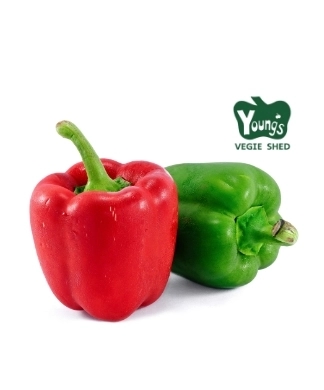 Australian Red & Green Capsicum