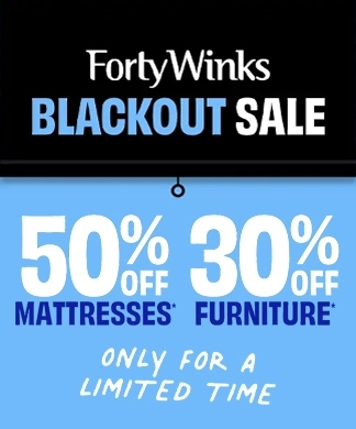 Forty Winks Blackout Sale